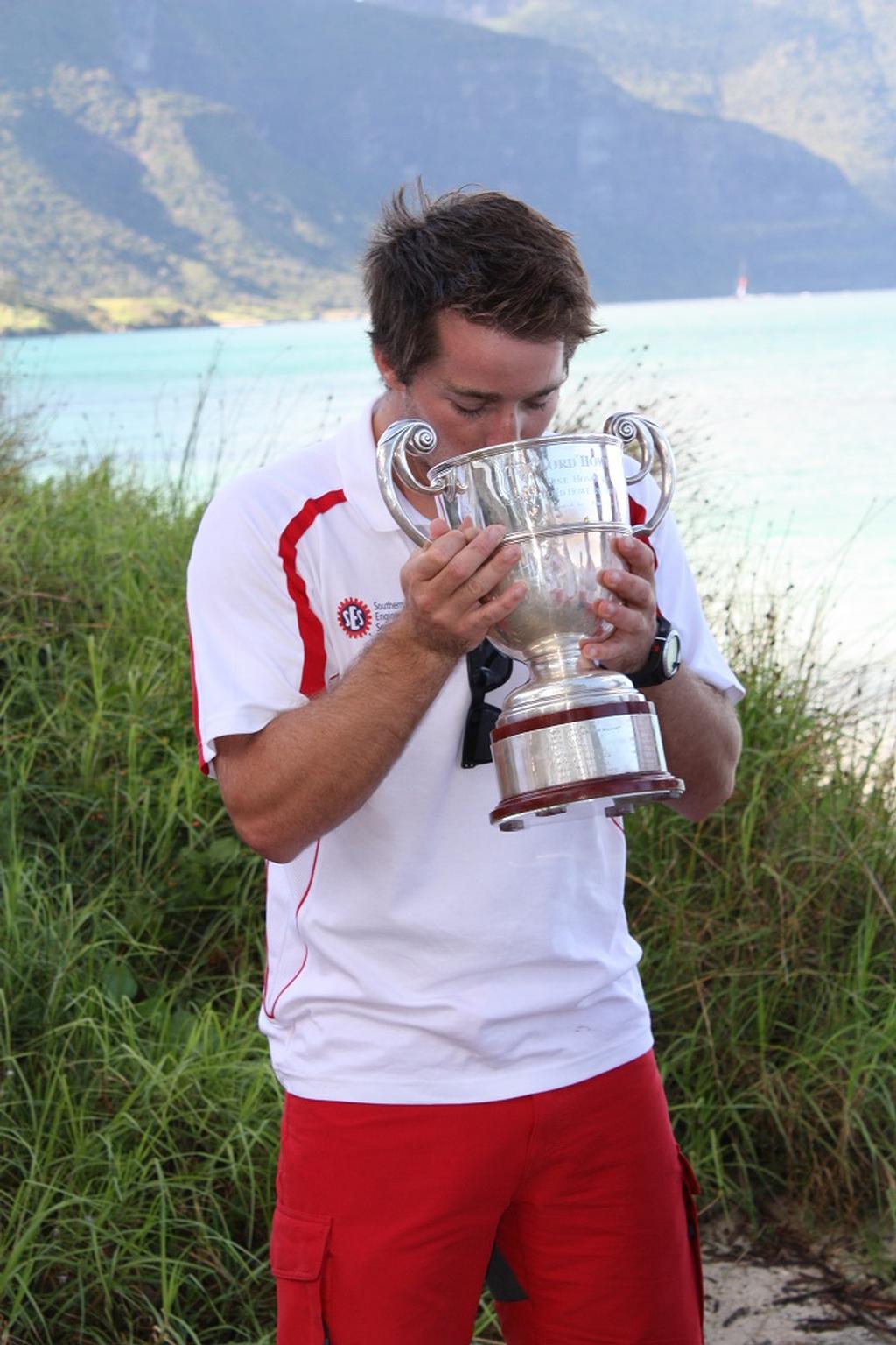 Hempel Gosford to Lord Howe Island Yacht Race 2013 -  Josh Mcknight thinks Rum and cola is a good thing © Ashleigh Evans